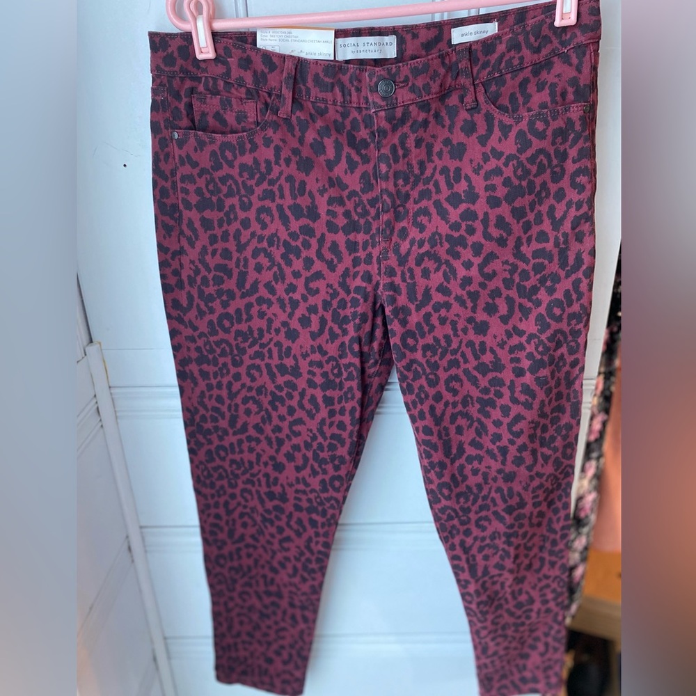 Social Standard- NEW* Animal Print Jeans